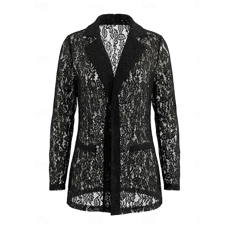Annalise | Refined Openwork Blazer Image