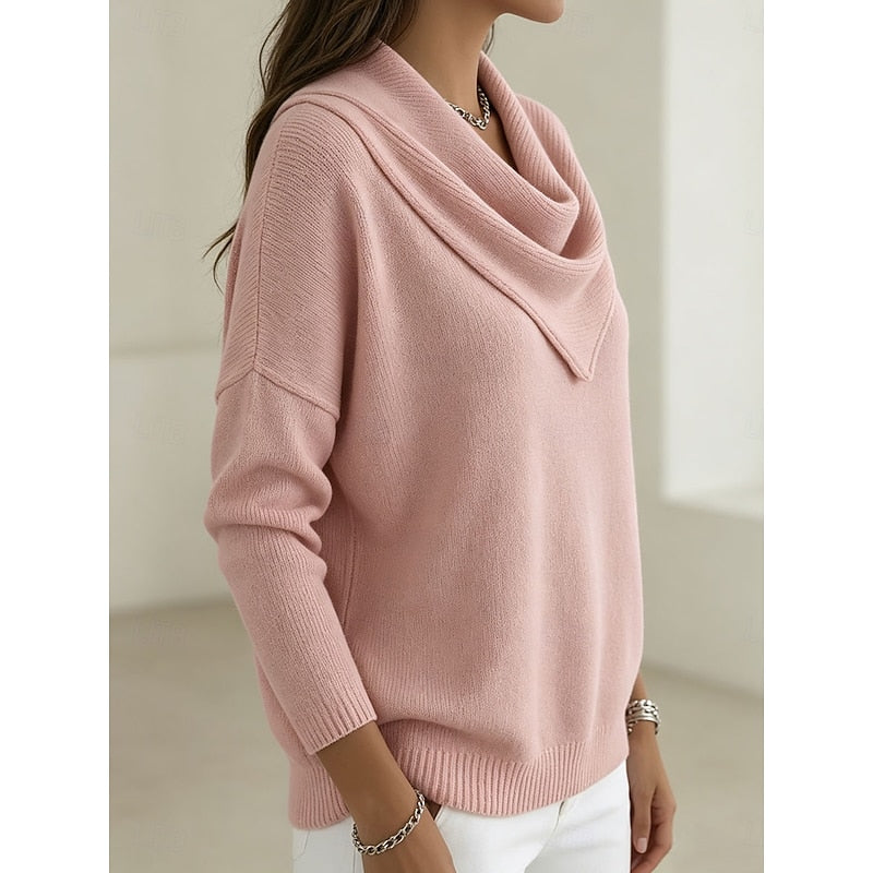 Heather | Elegant Cowl-Neck Sweater Image
