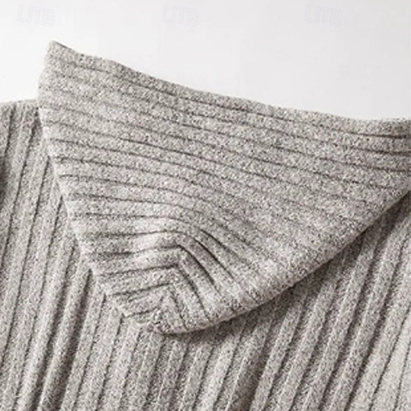 Graham | Cable-Knit Hooded Cardigan Image