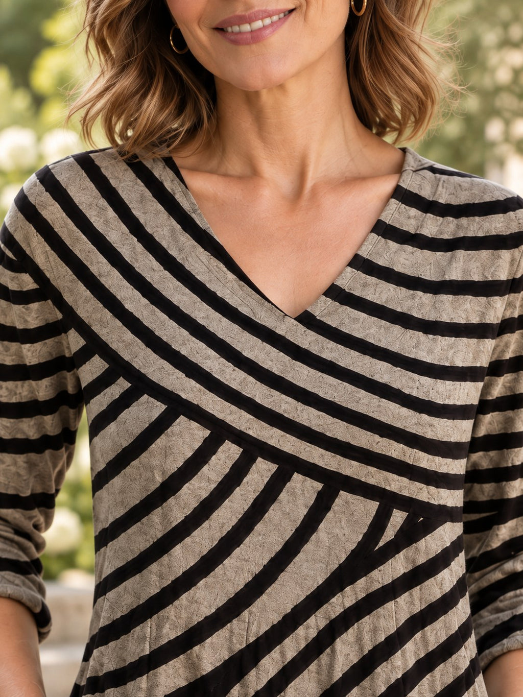Vanessa | Comfortable Geometric Style Dress