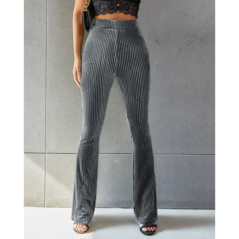 Sadie | High-Waist Flared Pants Image