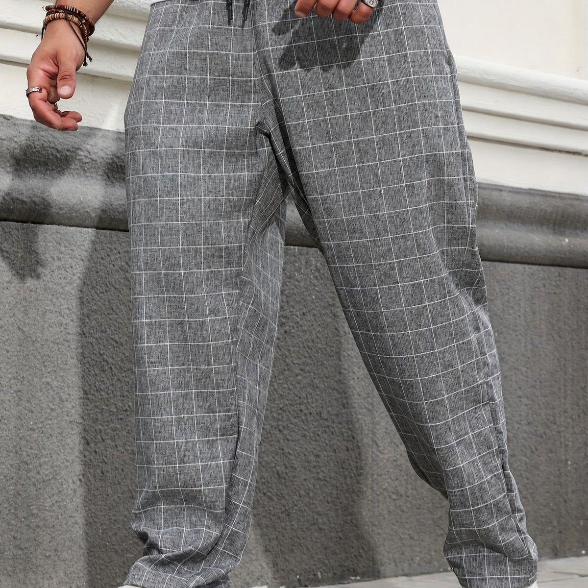 Vernon | Relaxed Checked Pants
