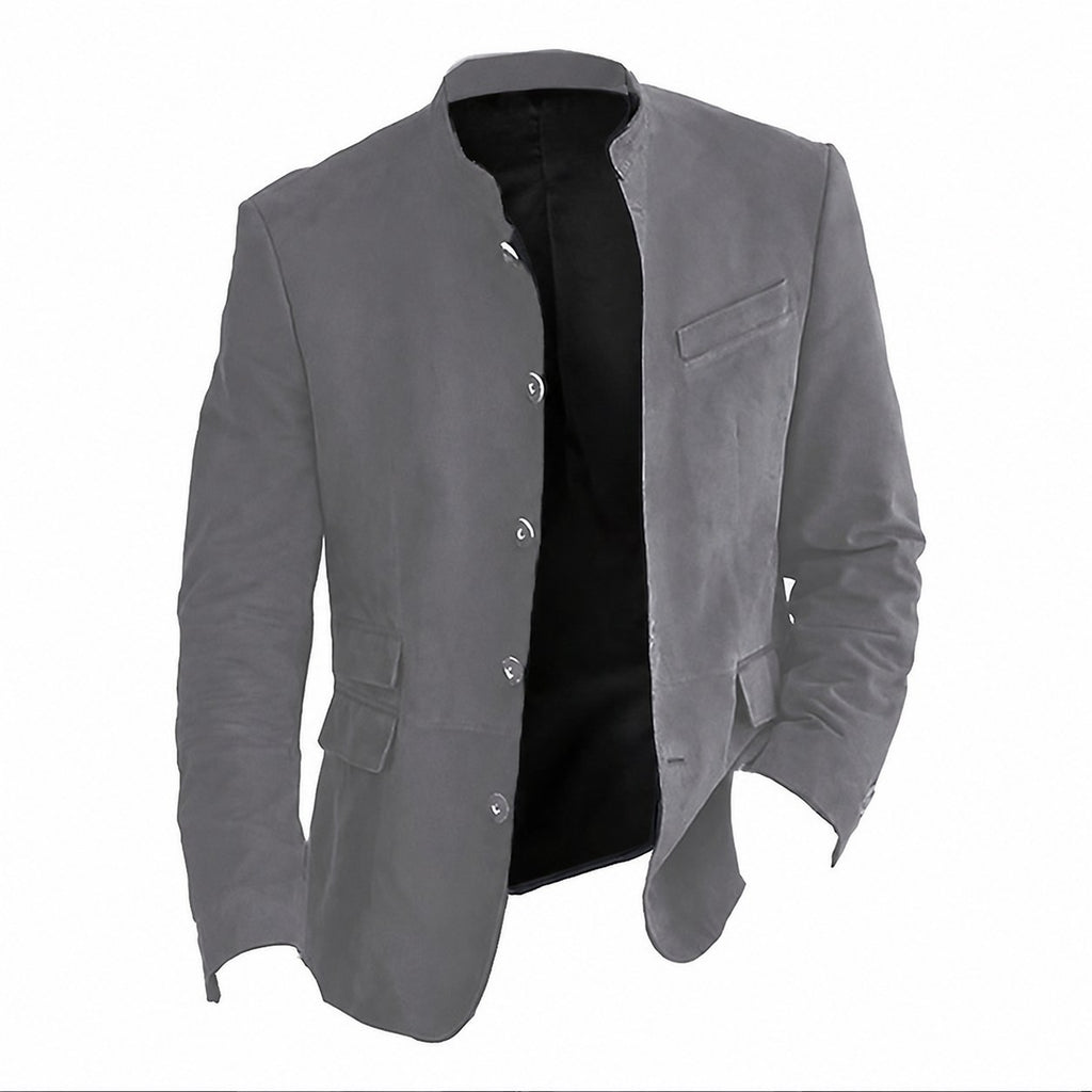 Vincent | Soft Stand-Collar Jacket