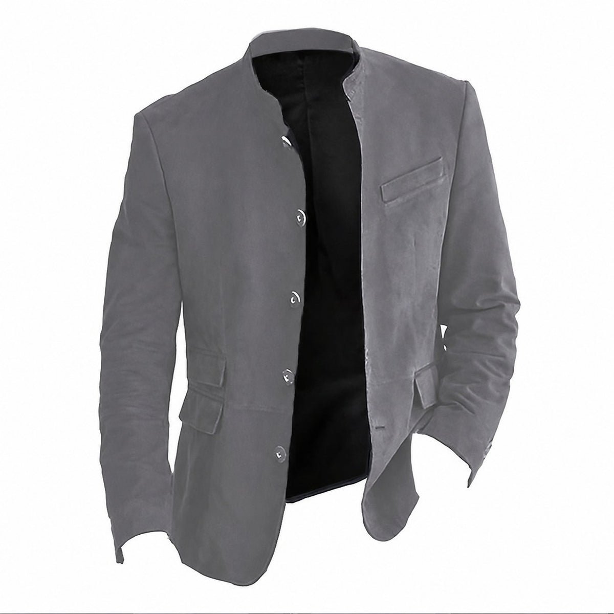 Vincent | Soft Stand-Collar Jacket Image