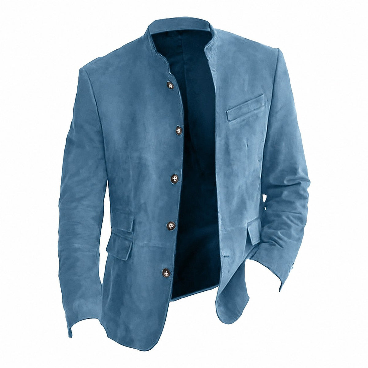 Vincent | Soft Stand-Collar Jacket Image
