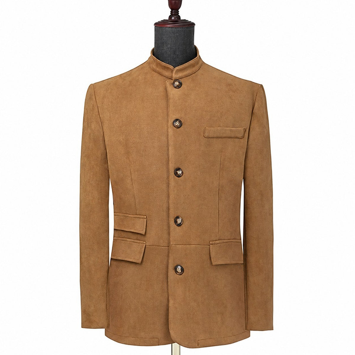 Vincent | Soft Stand-Collar Jacket