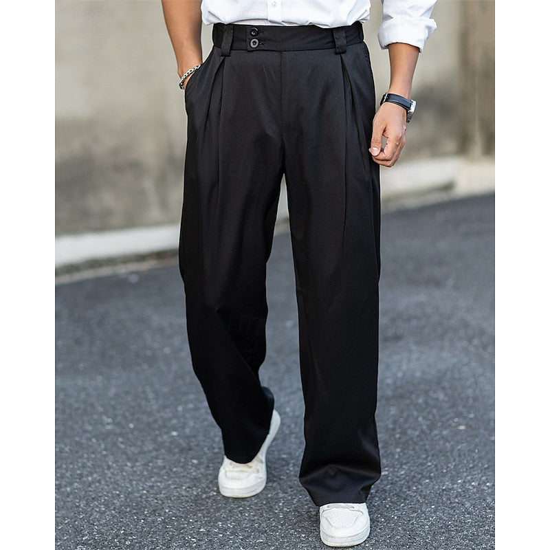 Spencer | Pleated Tailored Trousers Image