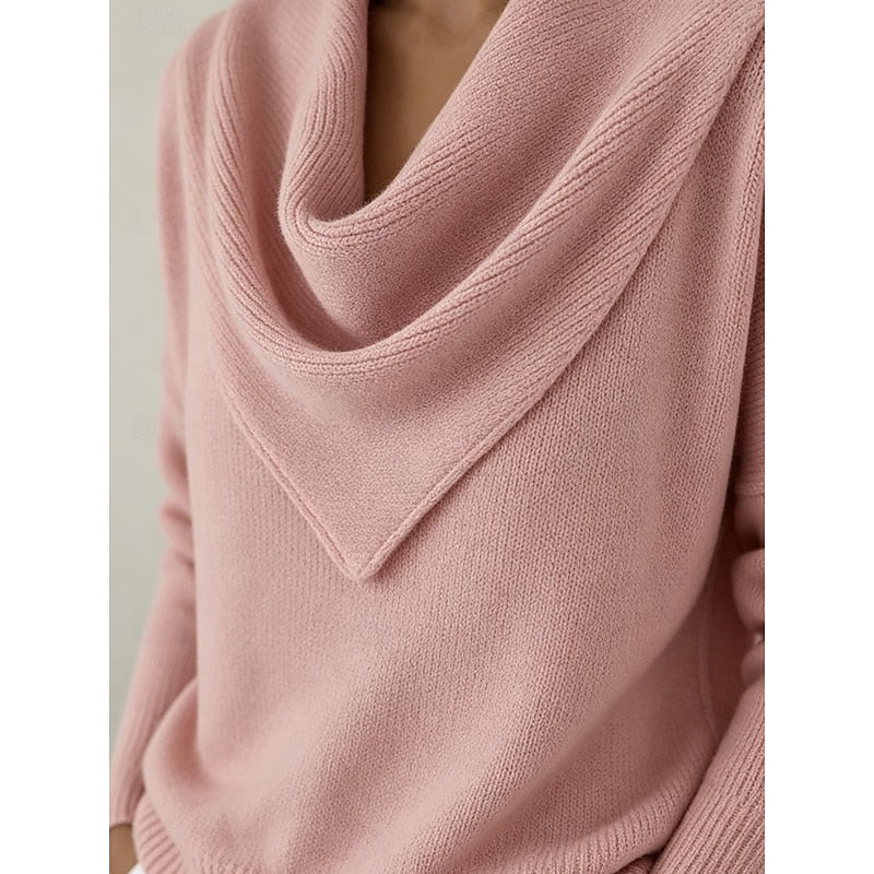 Heather | Elegant Cowl-Neck Sweater Image
