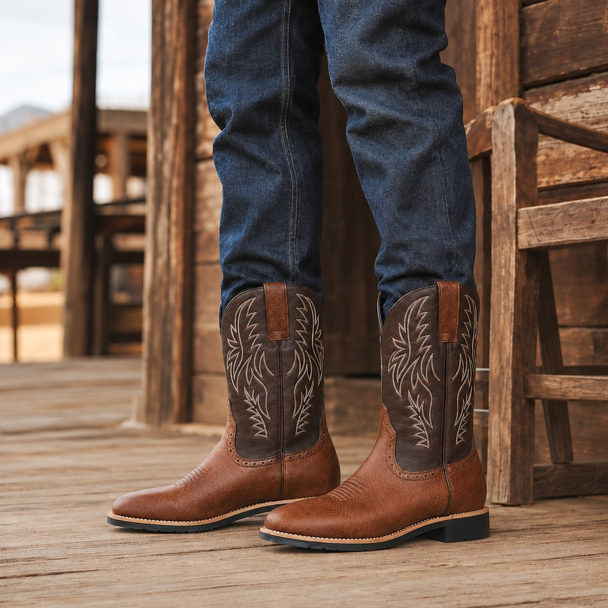 Wade | Classic Western Cowboy Boots
