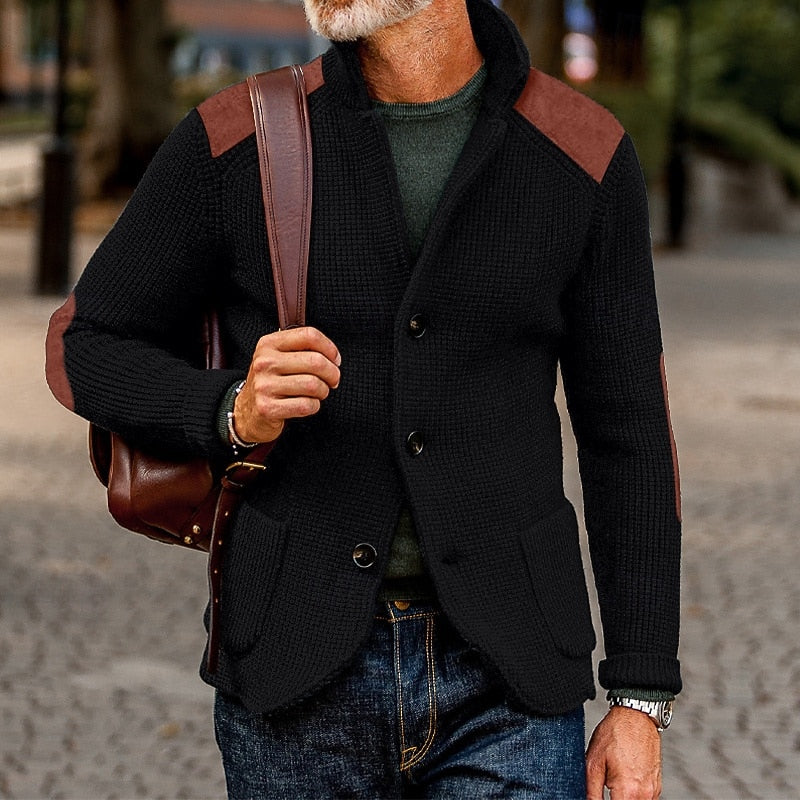 Archer | Textured Knit Cardigan Image