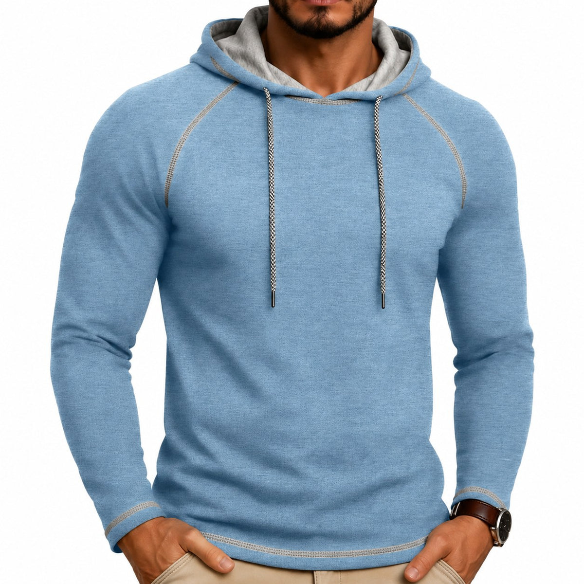 Wyatt | Classic Drawstring Hoodie