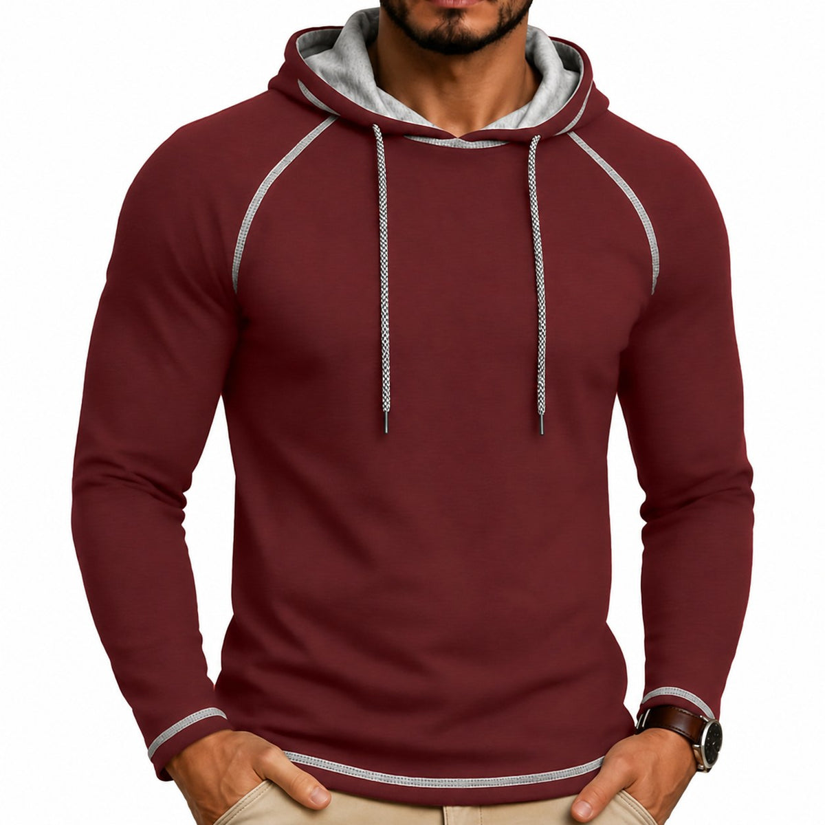 Wyatt | Classic Drawstring Hoodie