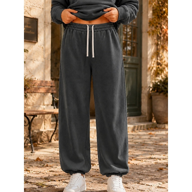 Joyce | Relaxed Wide-Leg Joggers Image
