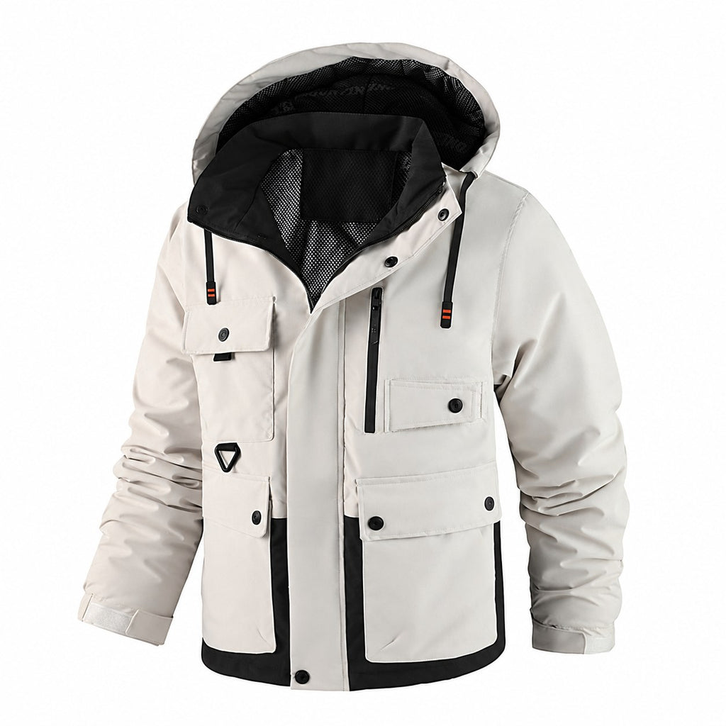 Xavier | All-Weather Hooded Utility Jacket