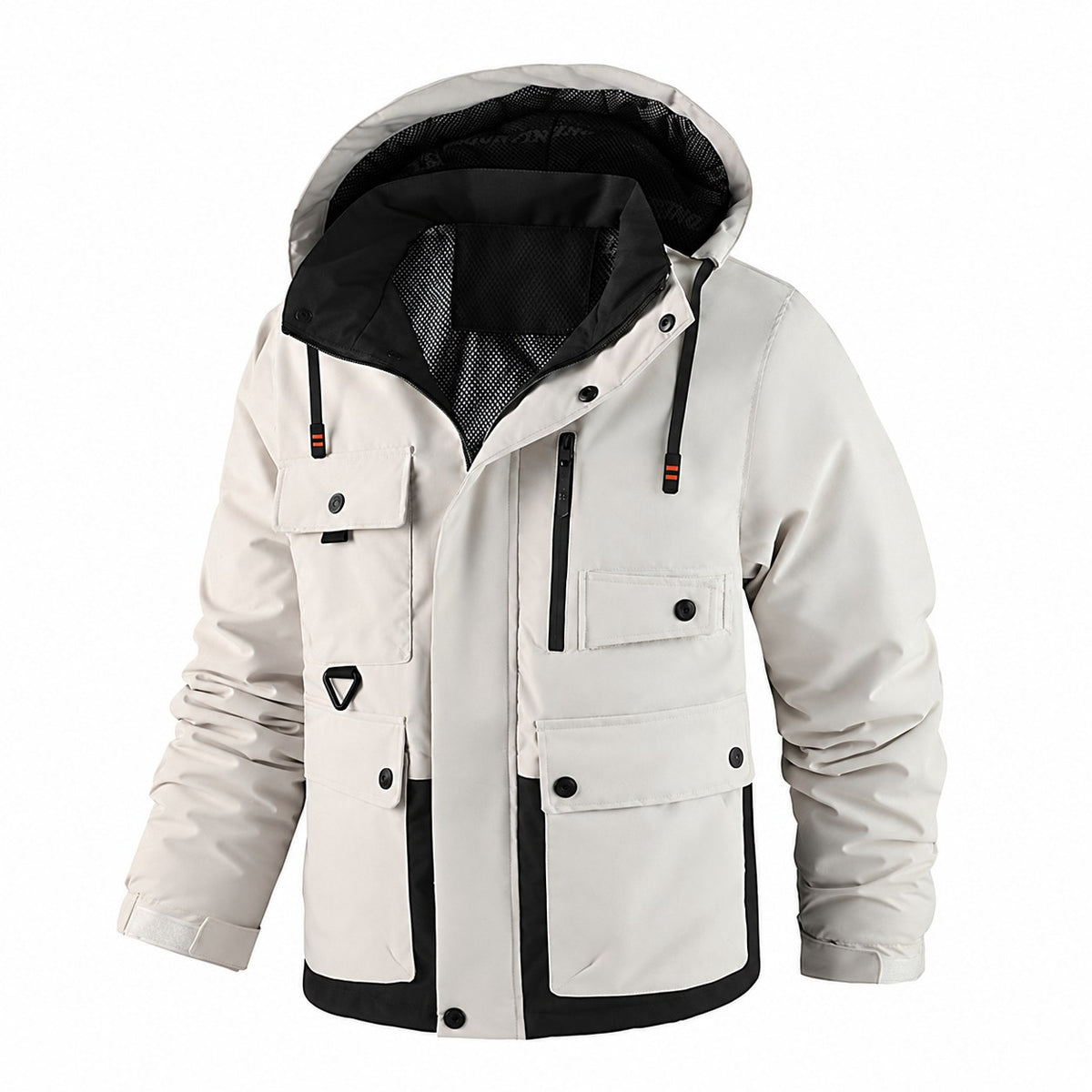 Xavier | All-Weather Hooded Utility Jacket