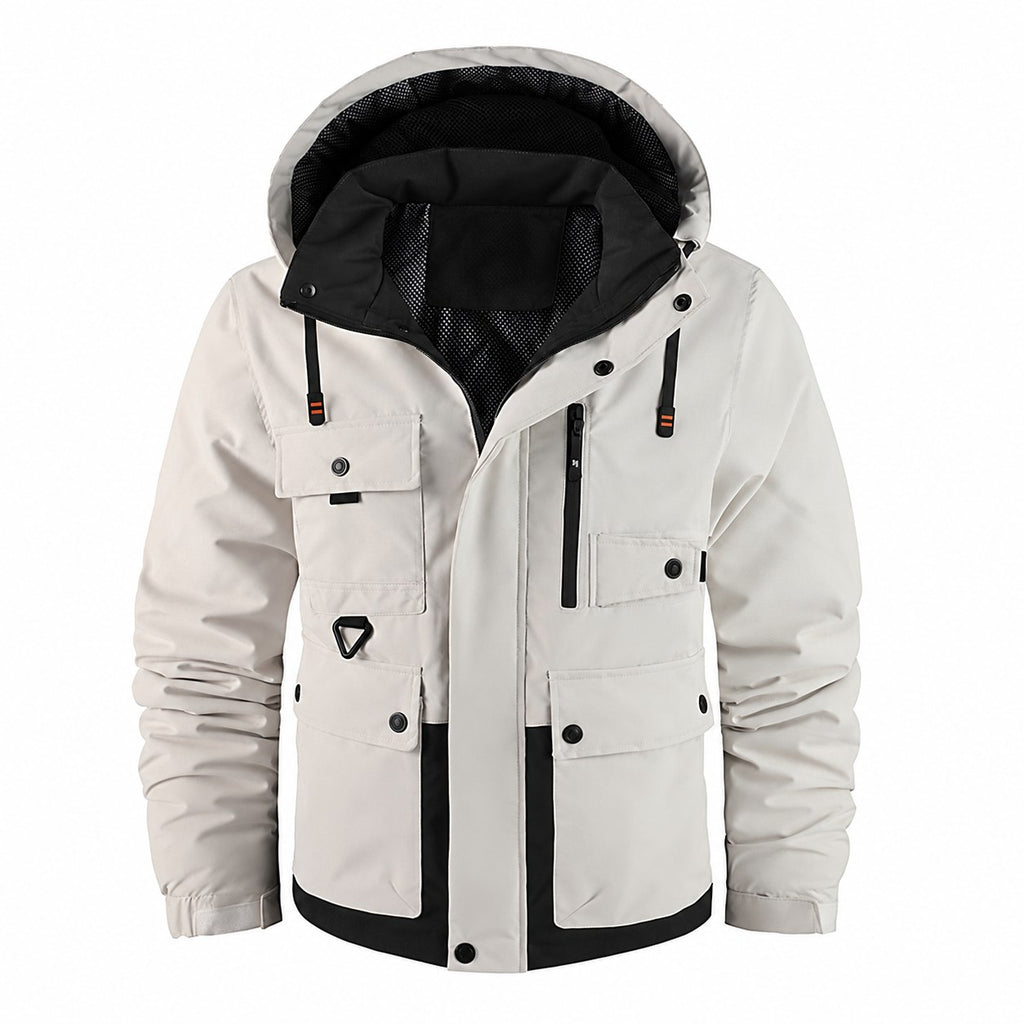 Xavier | All-Weather Hooded Utility Jacket