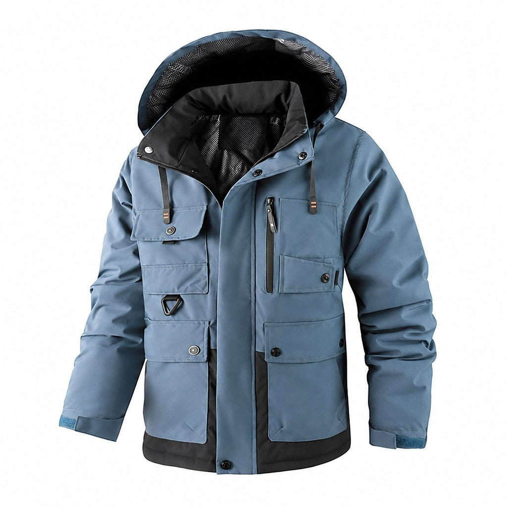 Xavier | All-Weather Hooded Utility Jacket