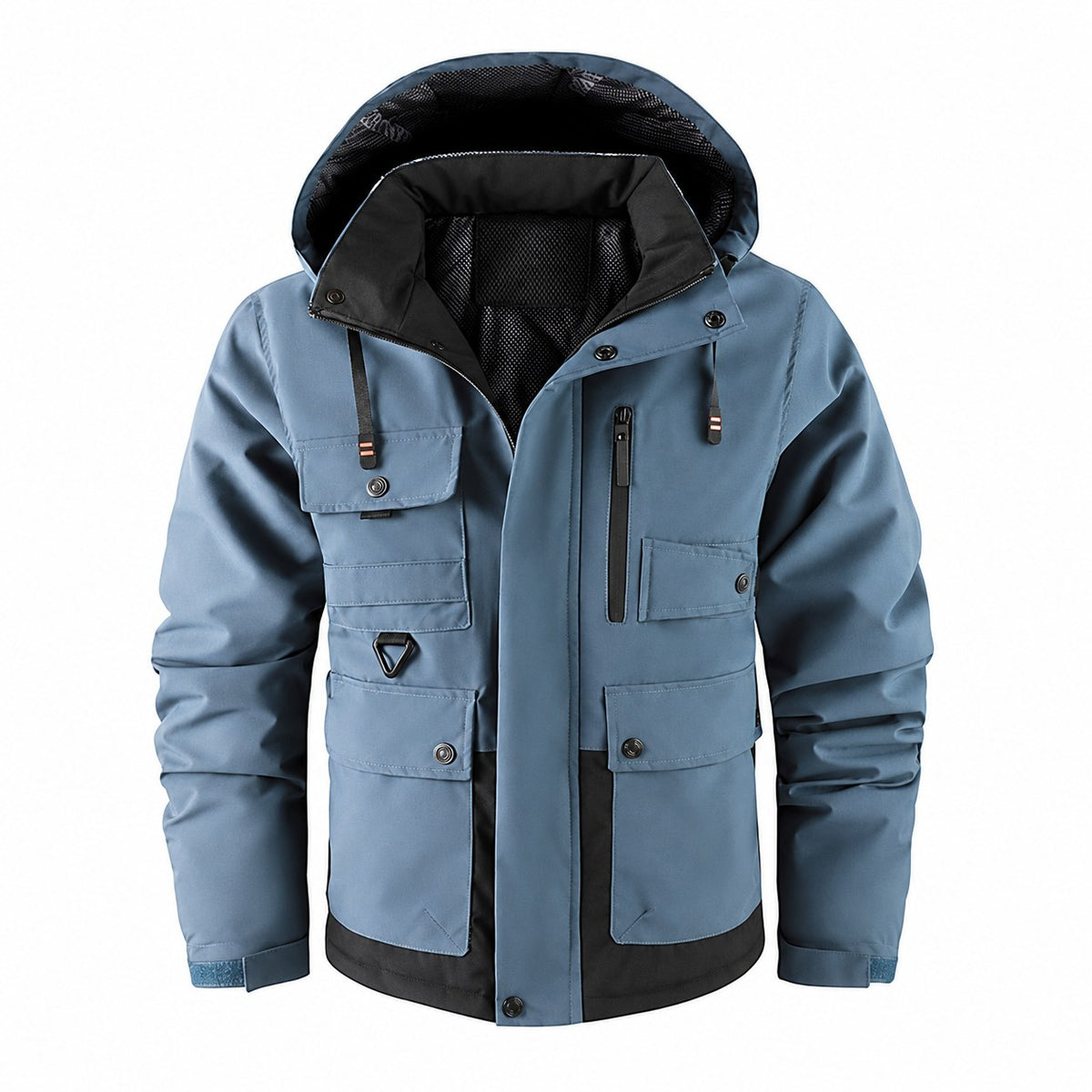Xavier | All-Weather Hooded Utility Jacket