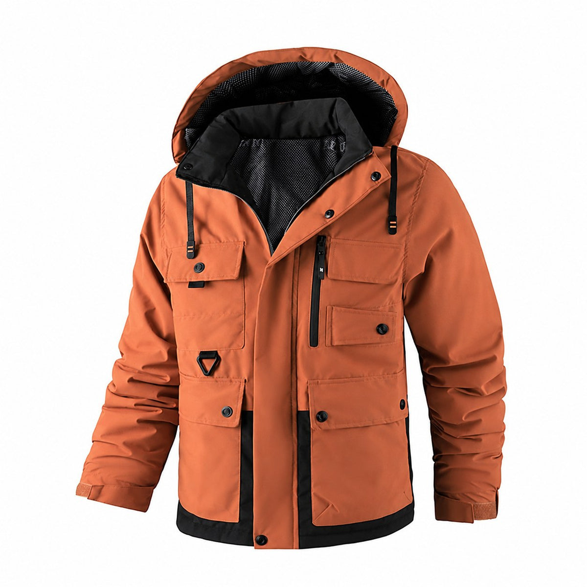 Xavier | All-Weather Hooded Utility Jacket