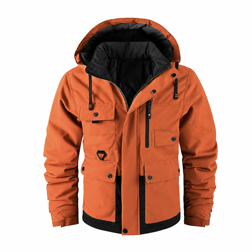 Xavier | All-Weather Hooded Utility Jacket