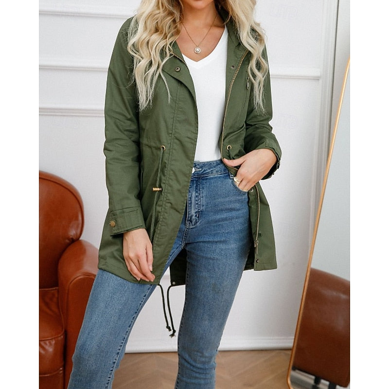 Ruth | Hooded Utility Coat Image