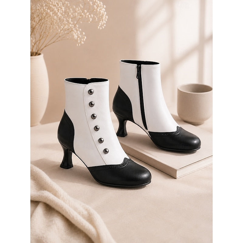 Prudence | Vintage Buttoned Ankle Boots Image