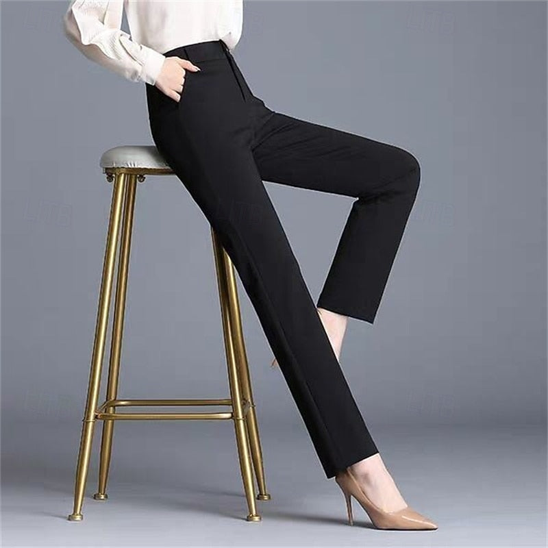 Vivian | Tailored Straight-Leg Trousers Image
