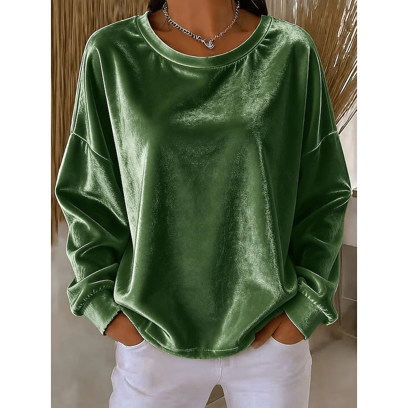 Rosanna | Relaxed Crew-Neck Top Image