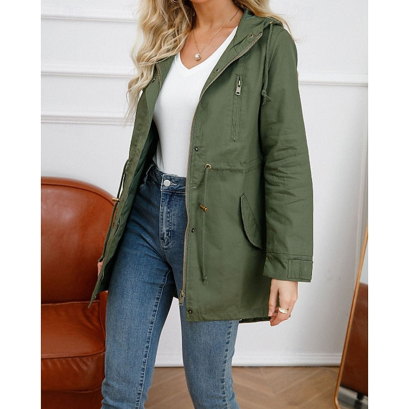 Ruth | Hooded Utility Coat Image