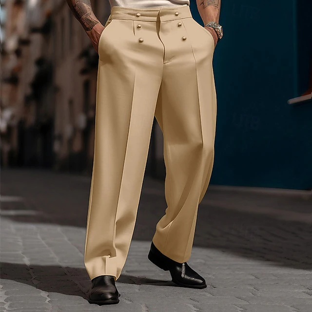 Byron | Tailored Straight-Leg Pants Image