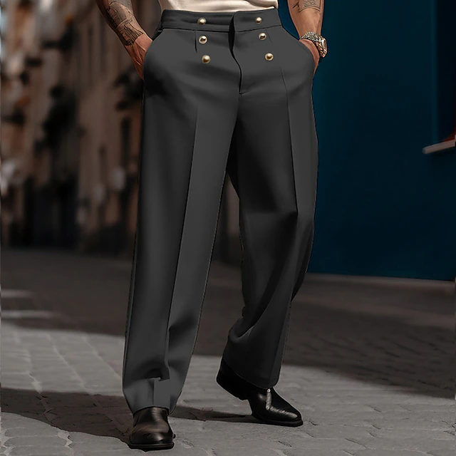Byron | Tailored Straight-Leg Pants Image